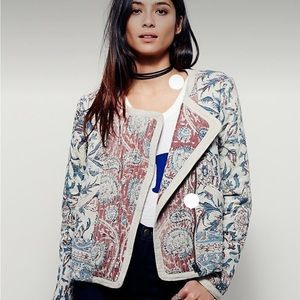 Free People Moto Jacket - M 100% Goat Suede